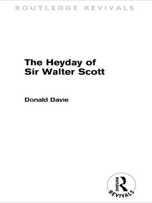 cover image of The Heyday of Sir Walter Scott